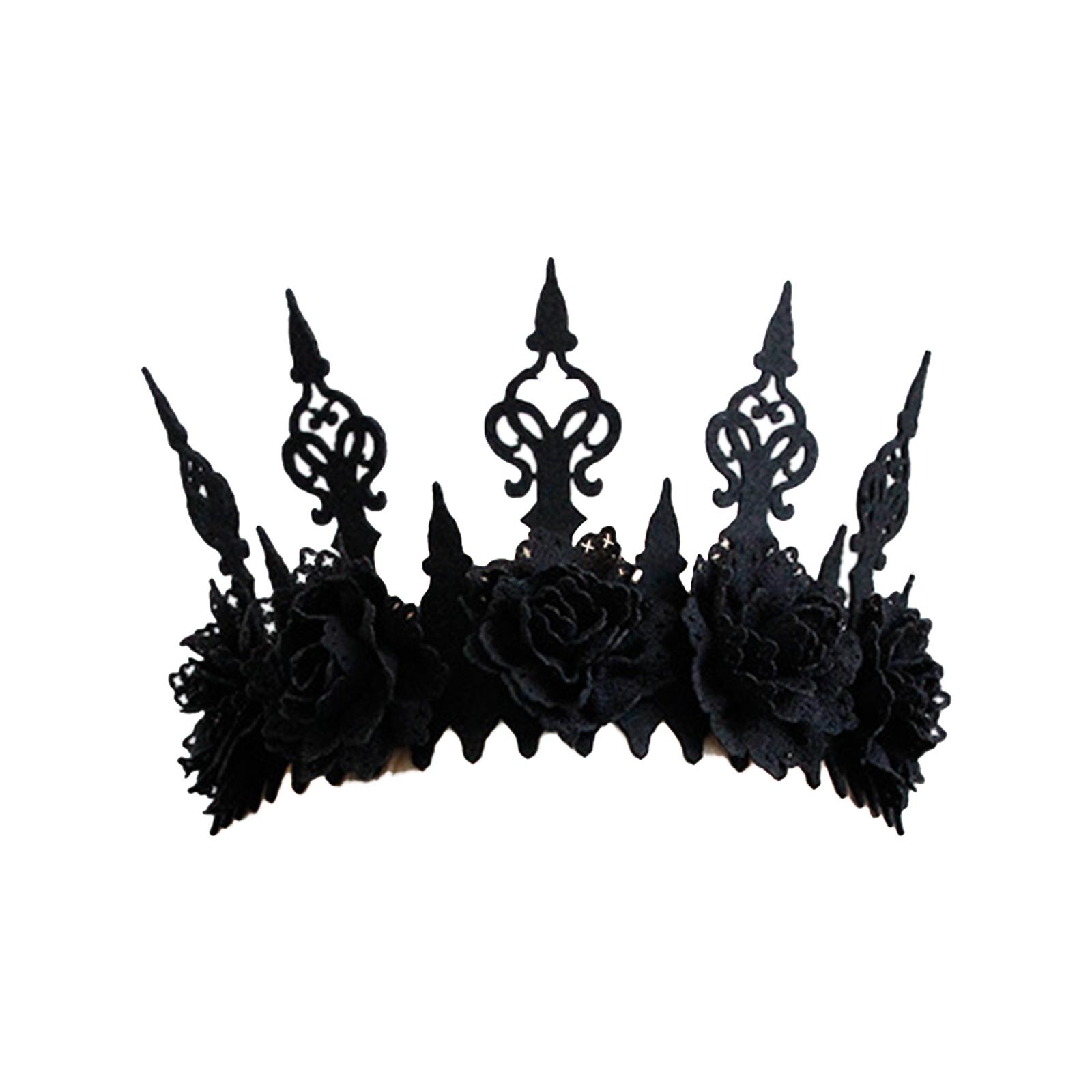 Vintage Fashion Queen - Vintage-Stil Gotische Girlande Königinnen-Tiara Kopfschmuck für