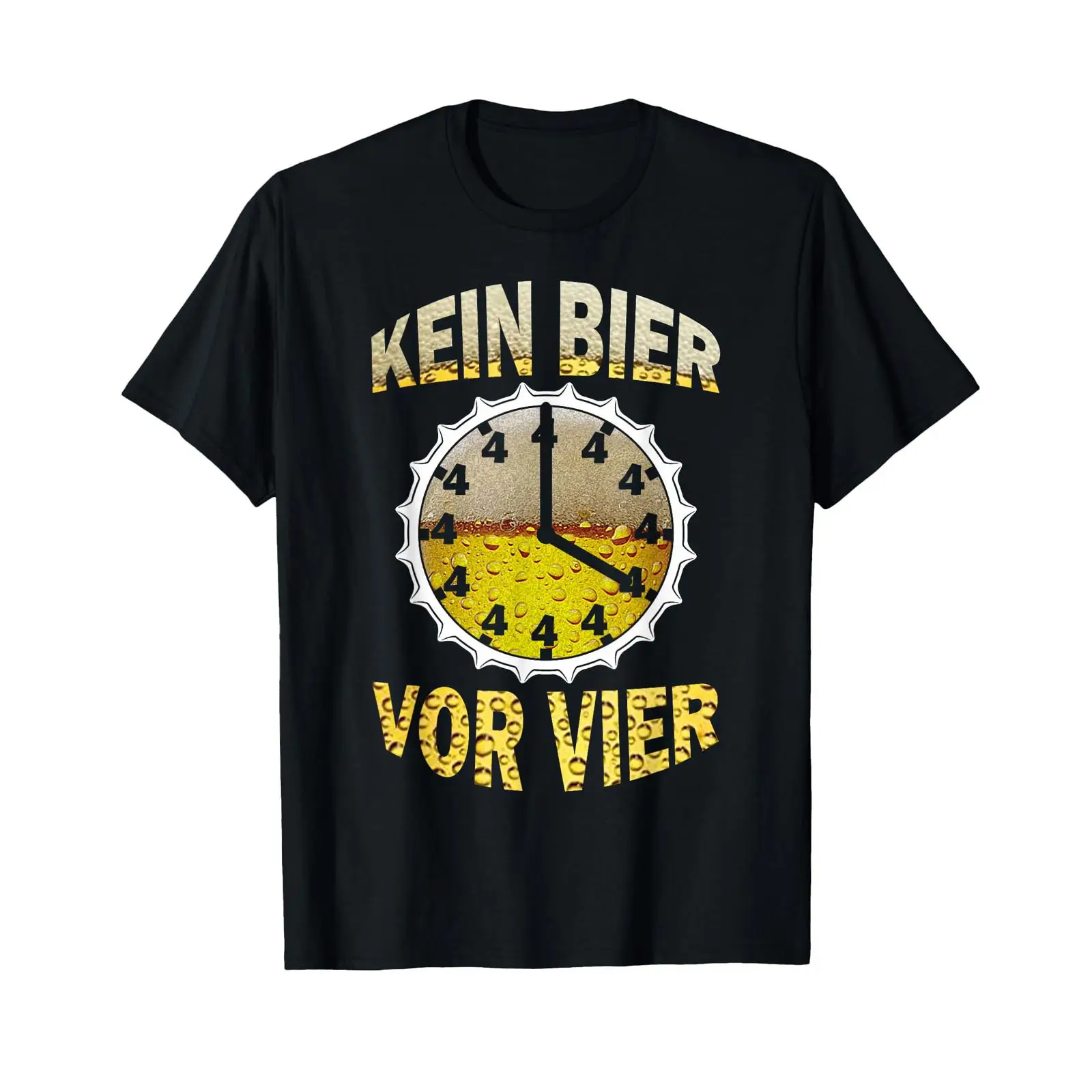 Vintage Fashion Quotes - T-Shirt mit deutschem Text: „Kein Bier