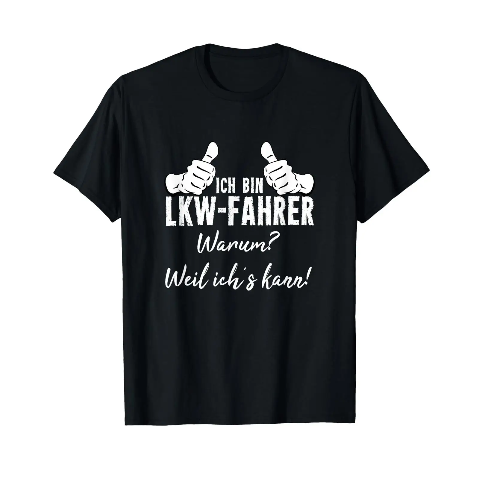 Vintage Fashion Quotes - Gesponsertes Werbe-T-Shirt mit deutschem Text „Ich