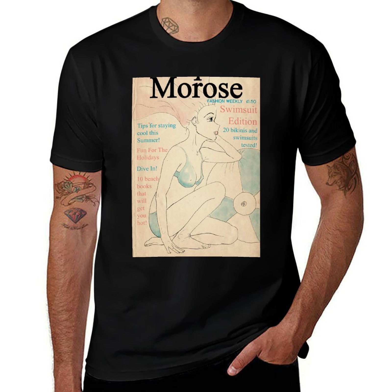 Vintage Fashion Magazine Covers - Retro/Vintage Modezeitschriften-Cover Bikini- und Bademode-Edition T-Shirt
