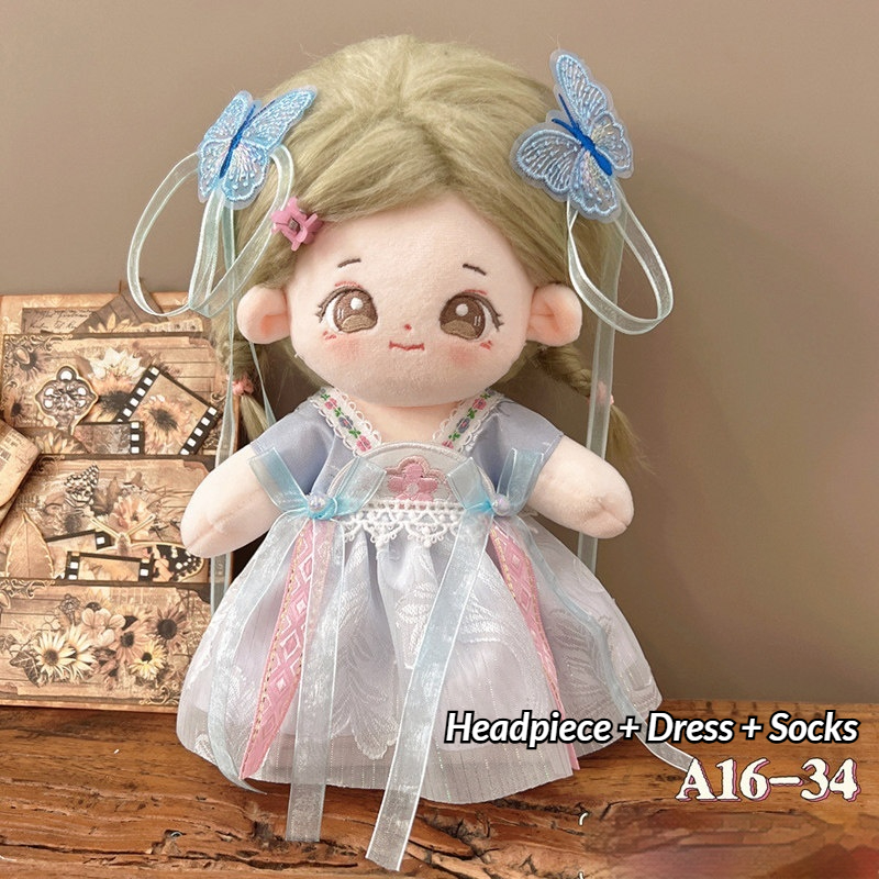 Chinesisches Hanfu-Puppenoutfi – Vintage Fashion Dolls Bewertung und Preis