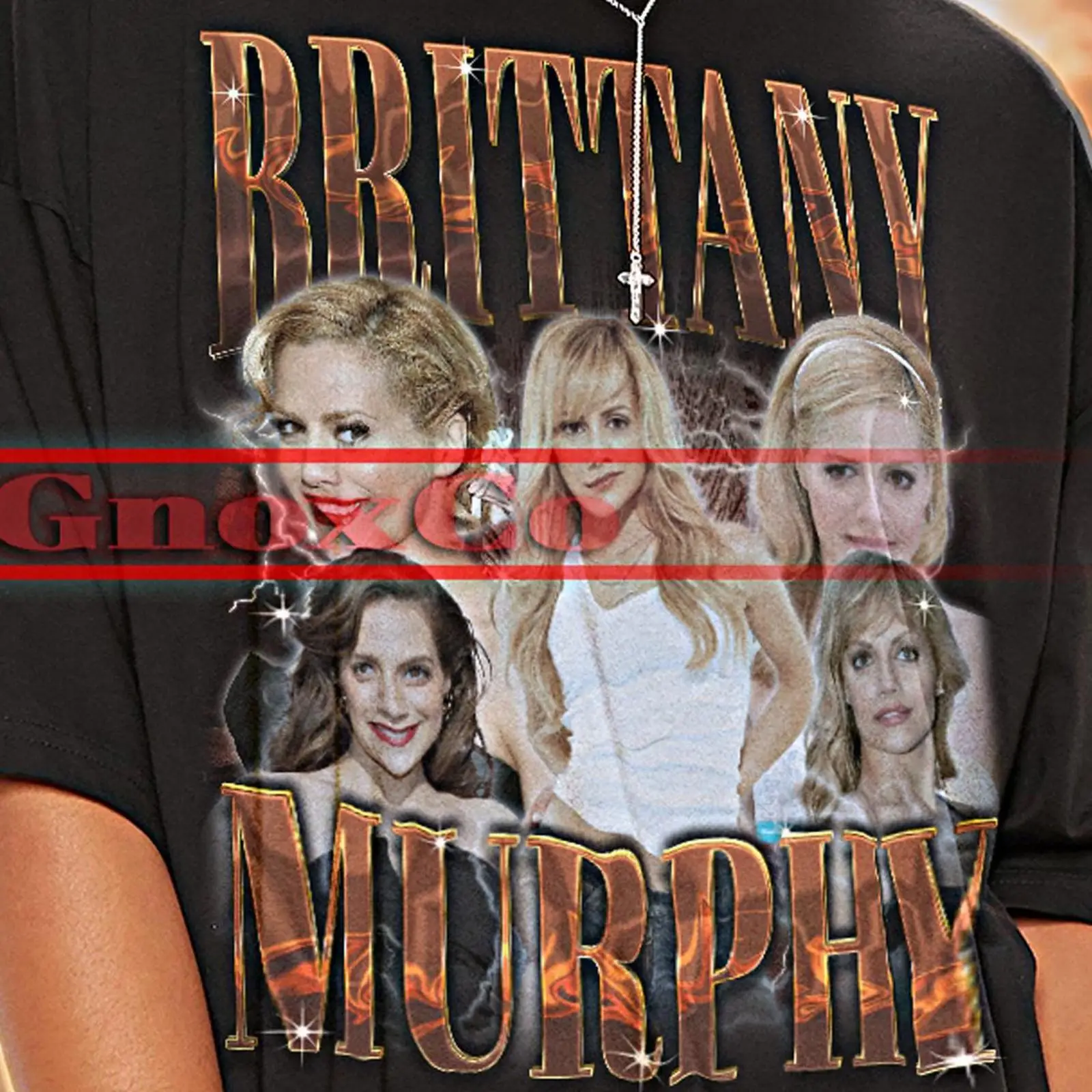 Brittany Murphy Retro 90er-Jah – Vintage Fashion Collage Bewertung und Preis