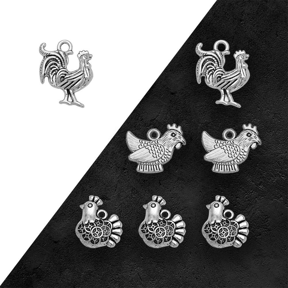 Antike Silber Überzogene Cock  – Vintage Fashion Resale Bewertung und Preis