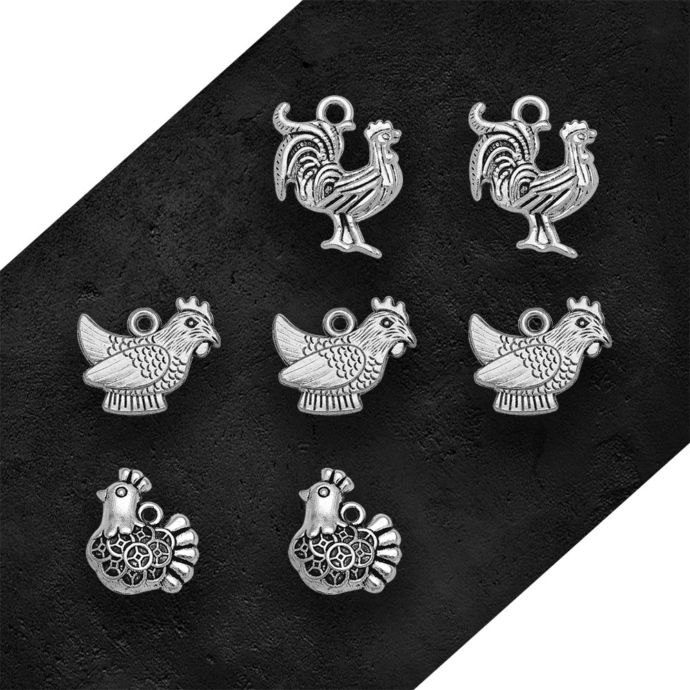 Antike Silber Überzogene Cock  – Vintage Fashion Resale Bewertung und Preis