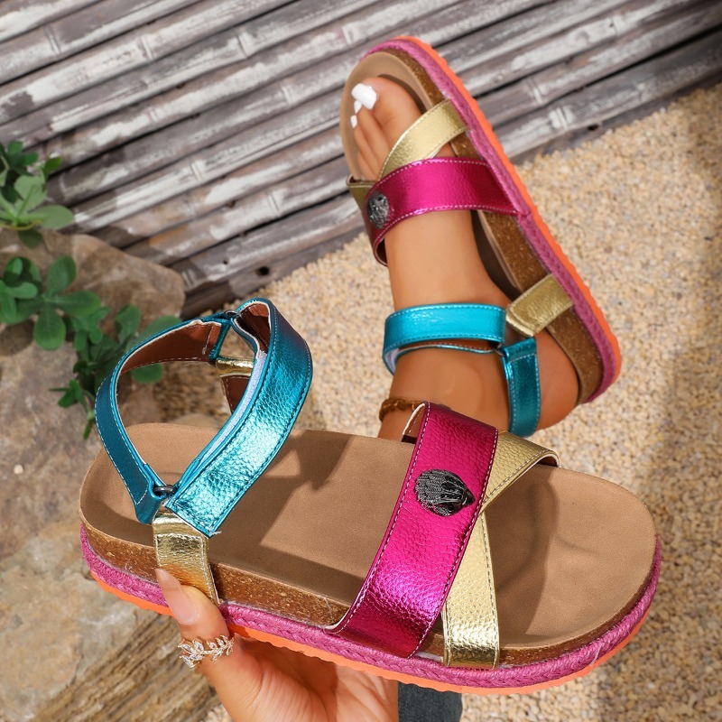 Neue Damen-Sandalen mit offene – Vintage Fashion Outfit Bewertung und Preis